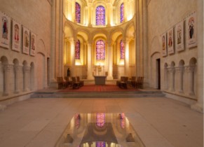 Tombeau de Mathilde dans l'abbaye aux Dames